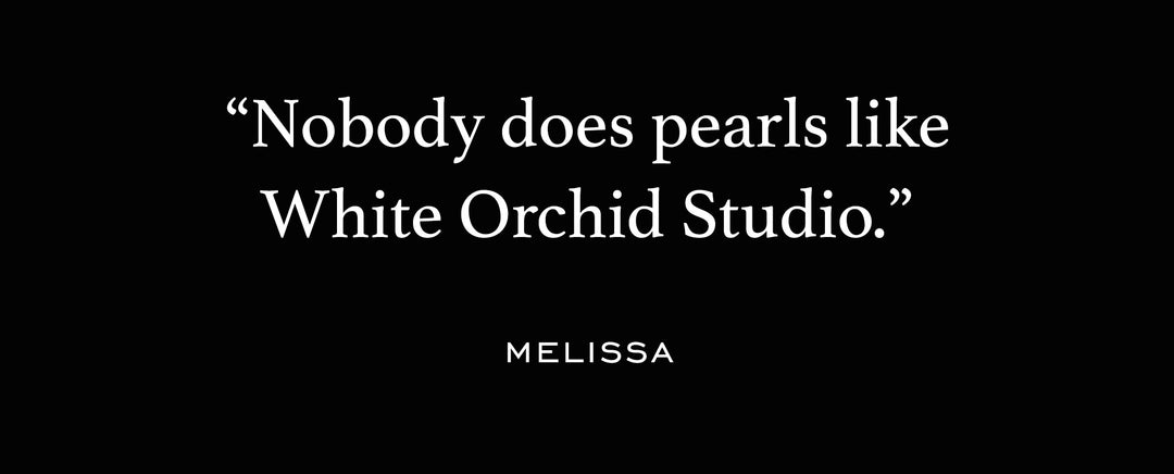 White Orchid Studio: magic with pearls