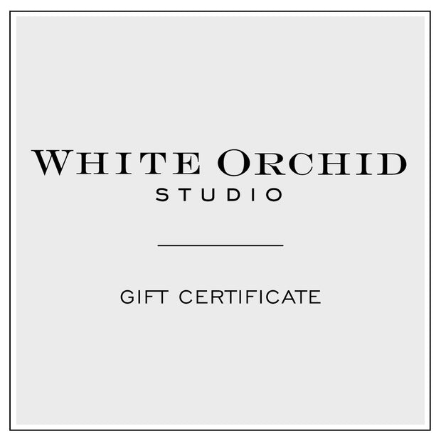 White Orchid Studio Gift Certificate